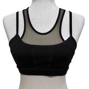 Zella NWT Black Sports Bra Women XS